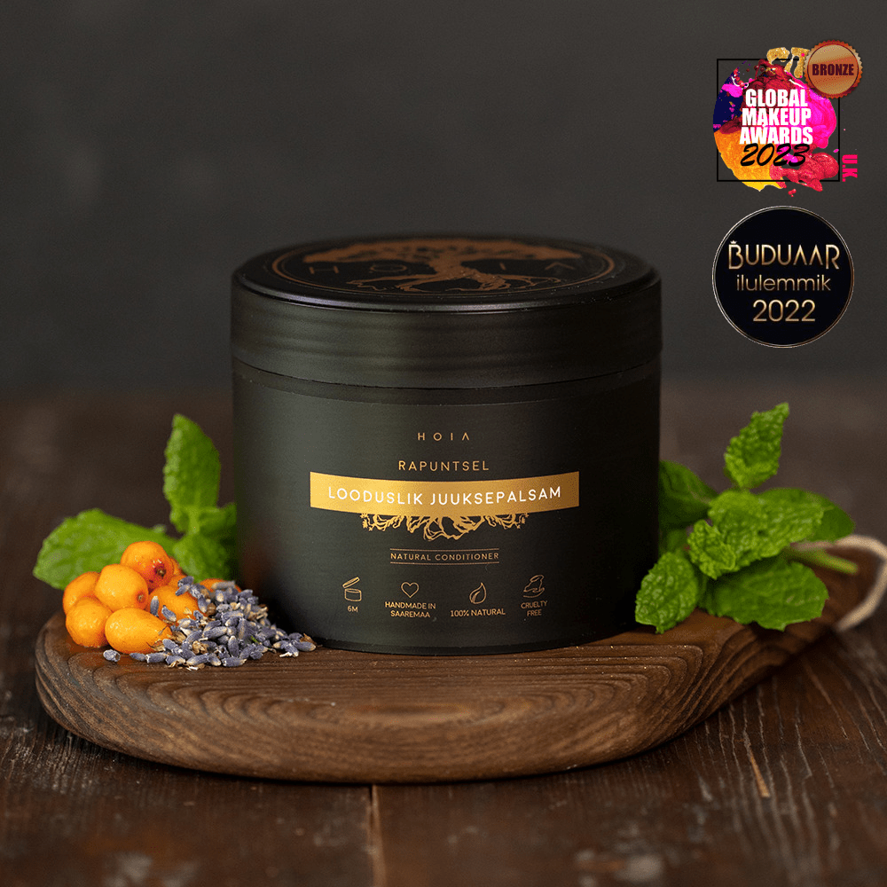 Natural Hair Conditioner Rapunzel, 290ml - Jolz Eco
