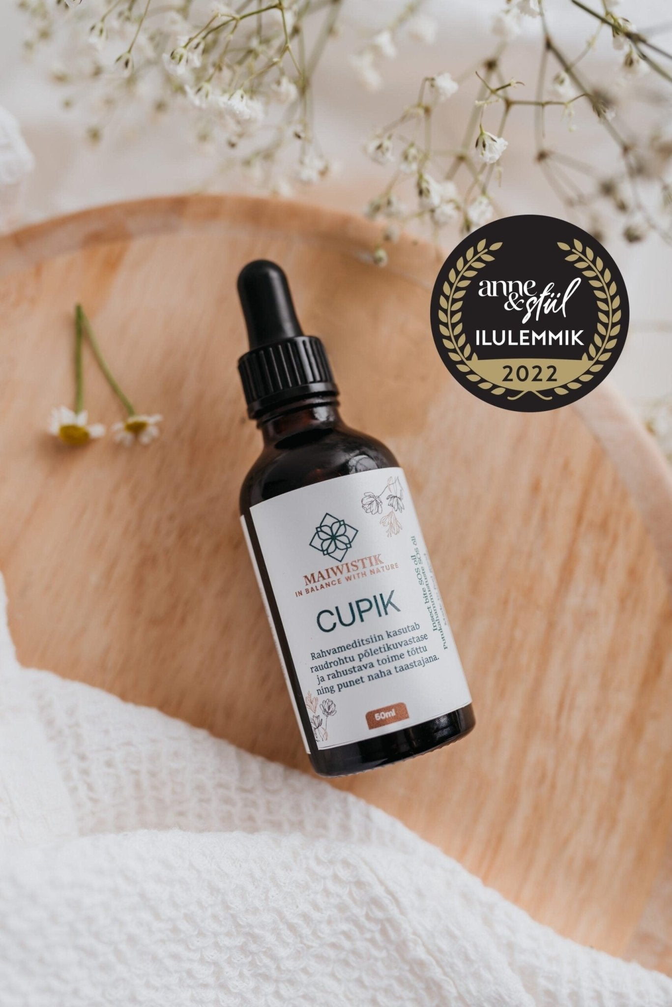 CUPIK Oregano and Yarrow SOS Oil 50ml - Jolz Eco