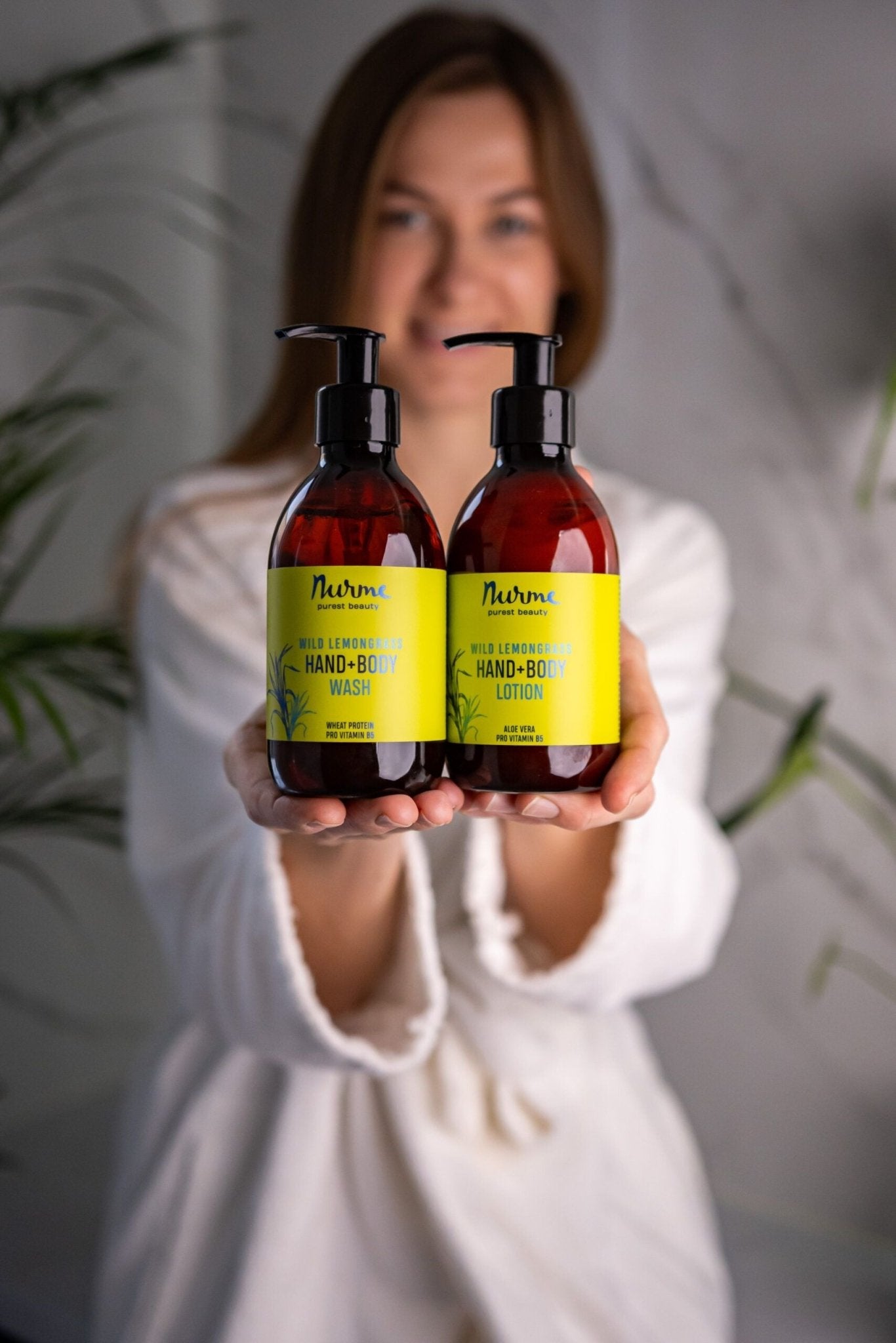 Natural Body Care Set "Wild Lemongrass" - Jolz Eco