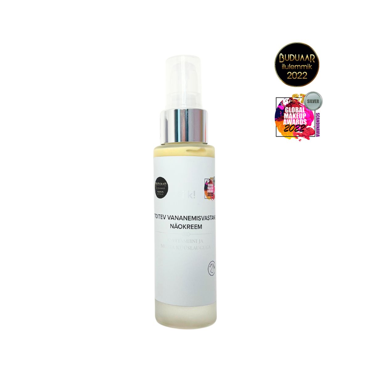 Nourishing Anti - Ageing Face Cream with Vitamin C and Black Garlic, 50ml - Jolz Eco