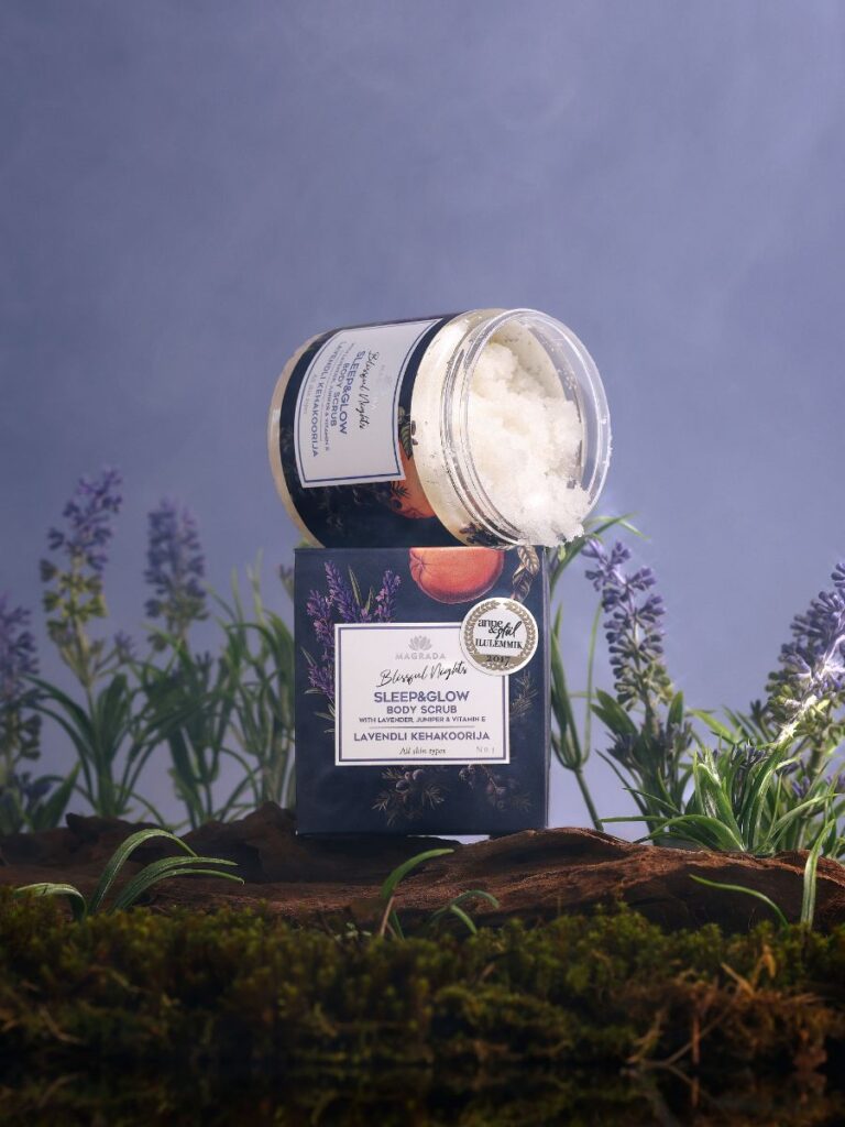 Lavender Body Scrub With Grapefruit Essential Oil - 250 ml - Jolz Eco