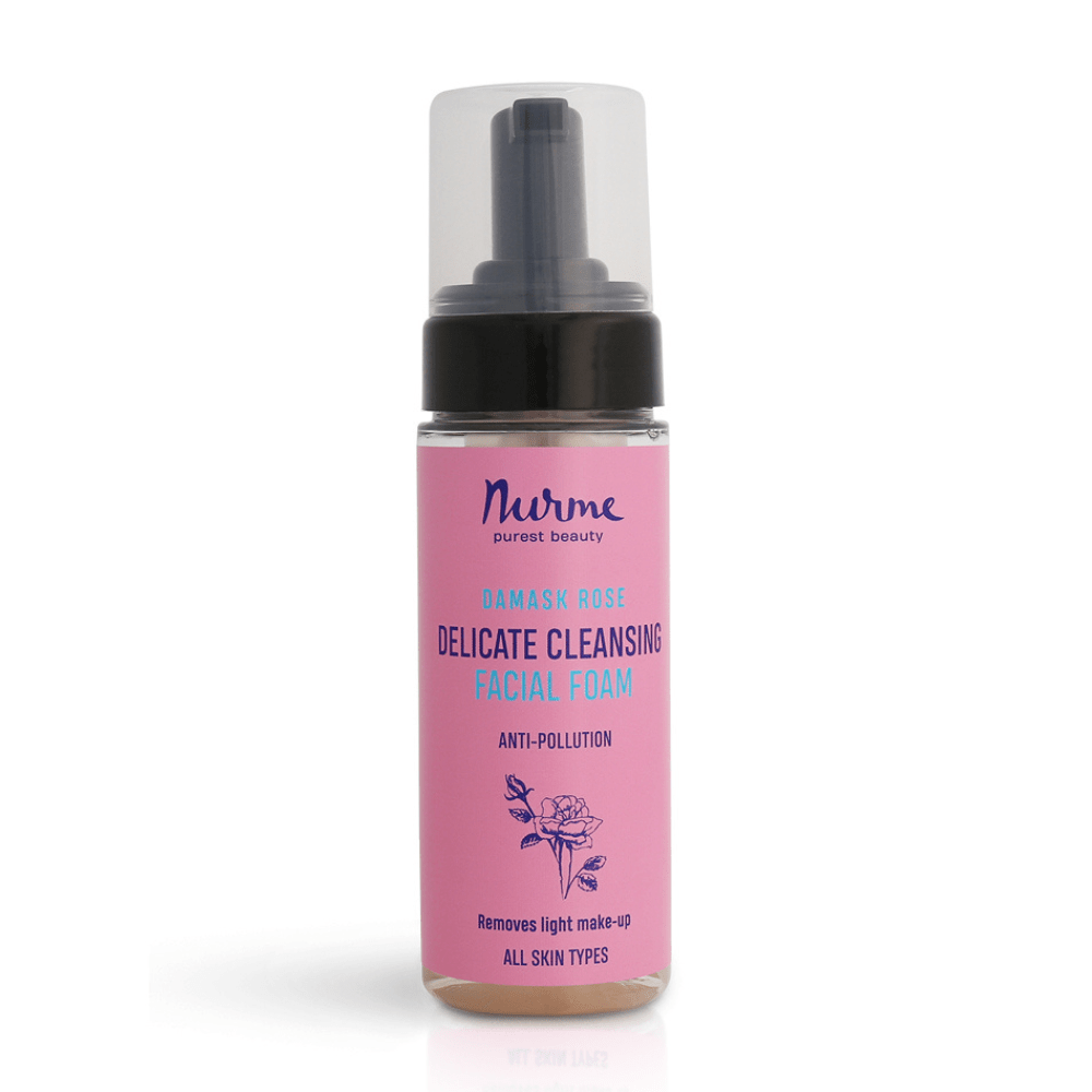 Rose Face Cleansing Foam, 150ml - Jolz Eco
