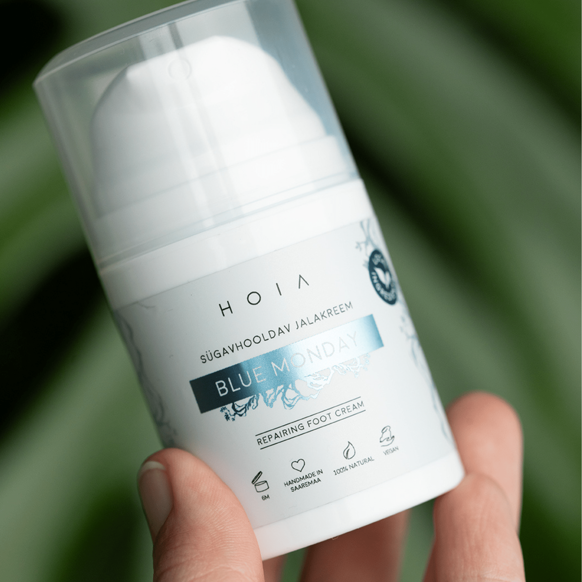 Deep Care Foot Cream BLUE MONDAY, 50ml - Jolz Eco
