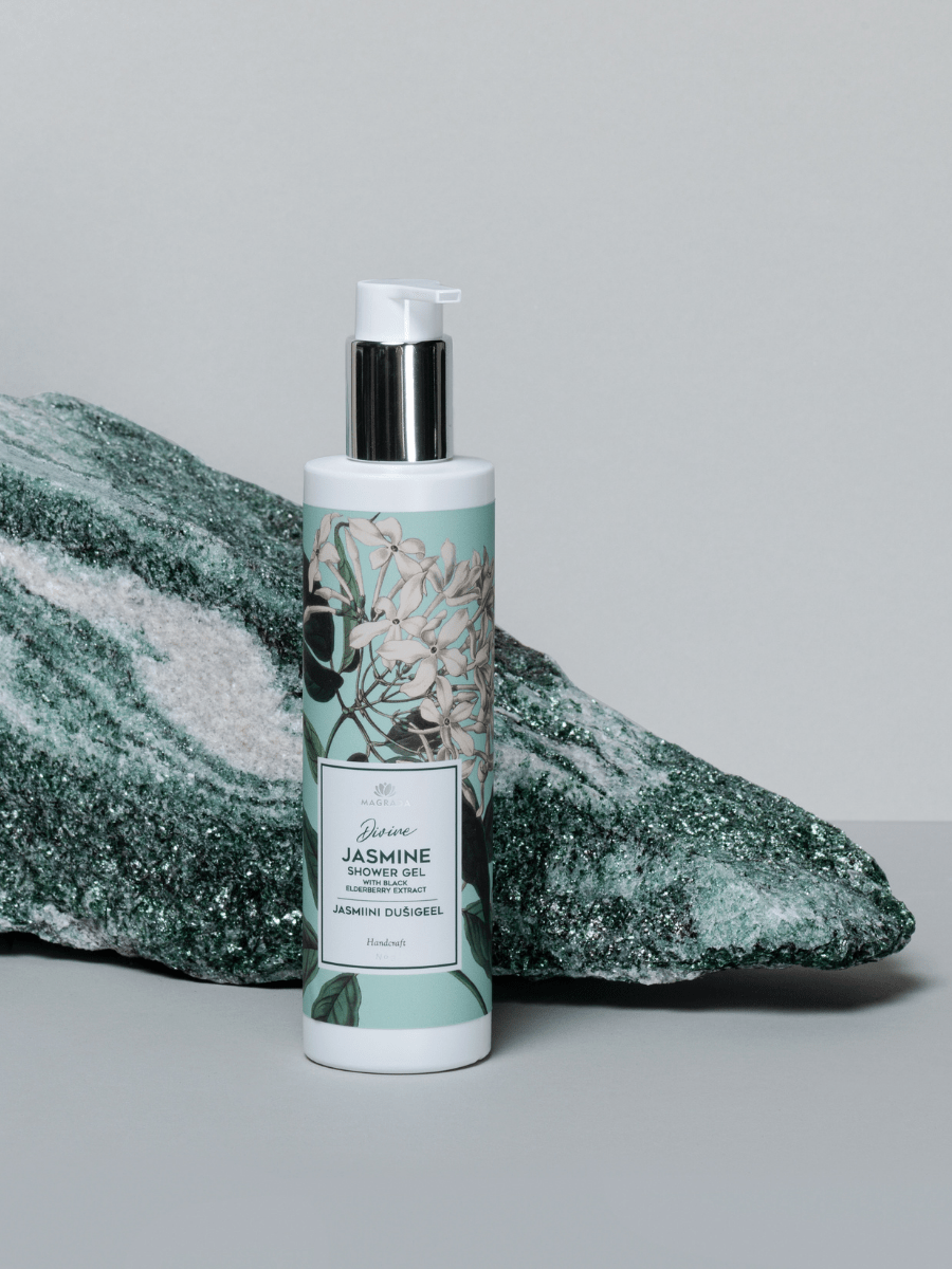 Jasmine Shower Gel With Black Elderberry Extract - 250 ml - Jolz Eco