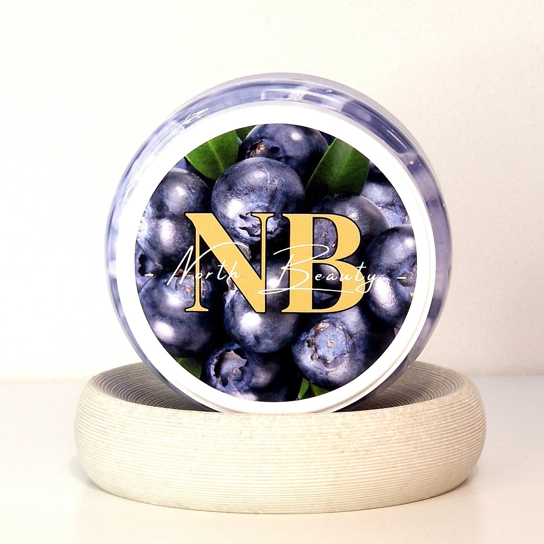 Whipped Sugar Body Scrub With Blueberry, 300 ml - Jolz Eco