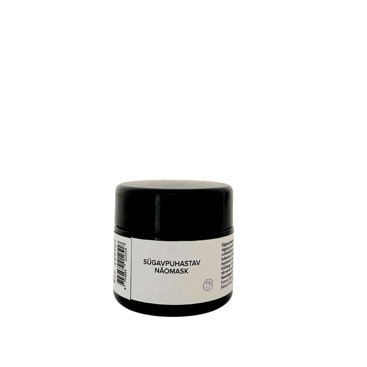 Deeply Cleansing Orange - Scented Face Mask with Black Garlic and Peat, 50ml - Jolz Eco