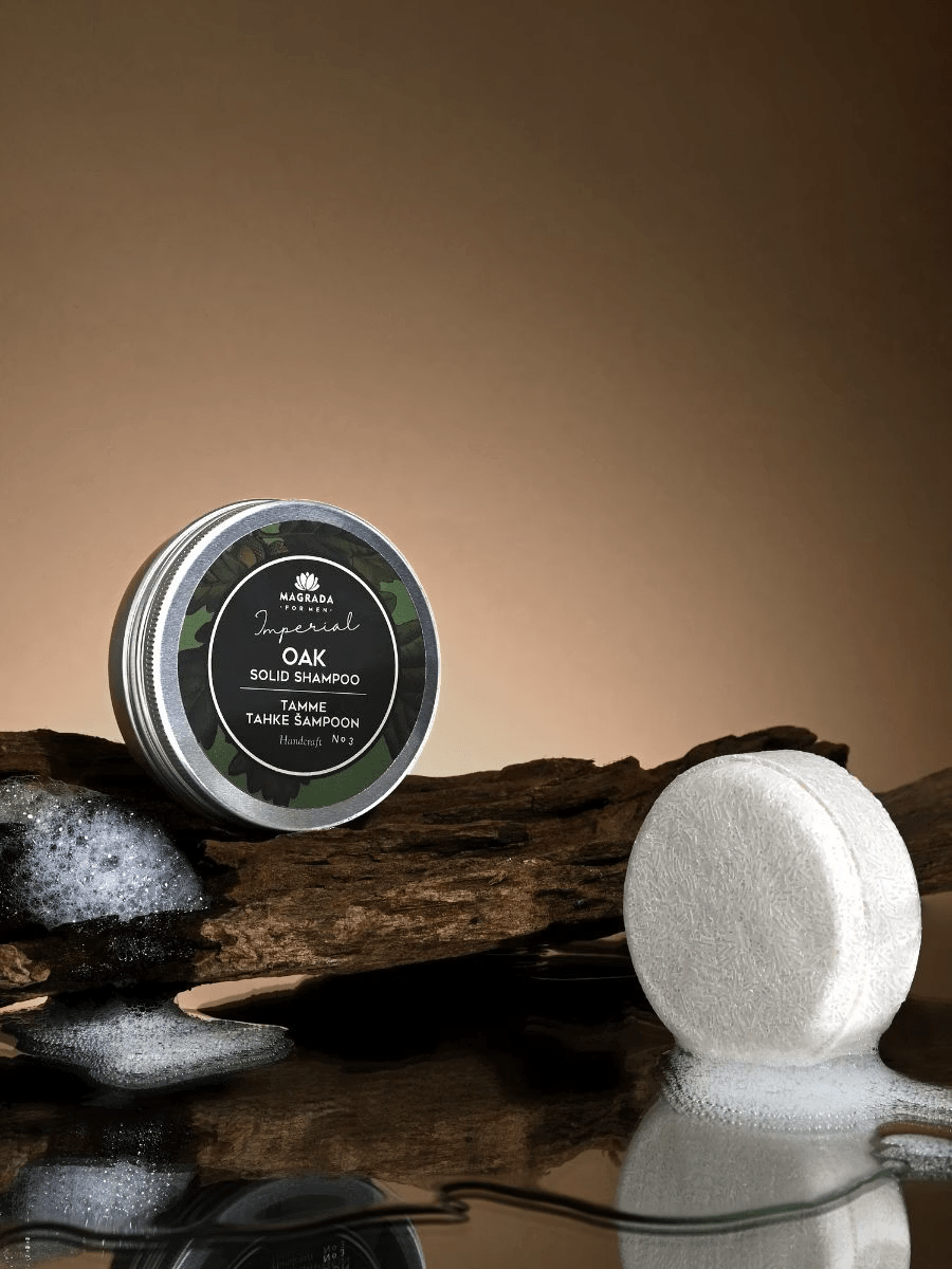 Solid Oak Shampoo ‘Imperial’ - For Men - Jolz Eco