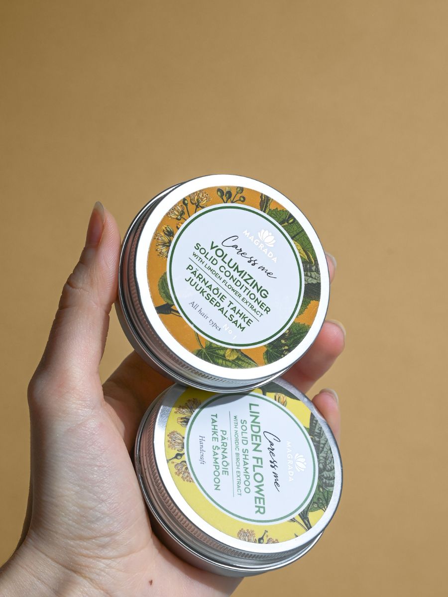 Volumizing Solid Conditioner With Linden Flower Extract - Jolz Eco