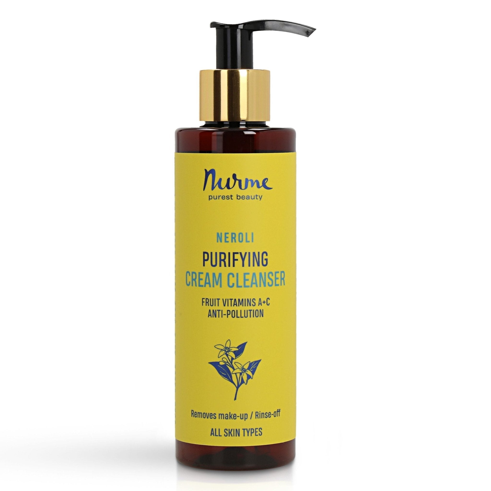 Neroli Cleansing Cream - Foam, 200ml - Jolz Eco