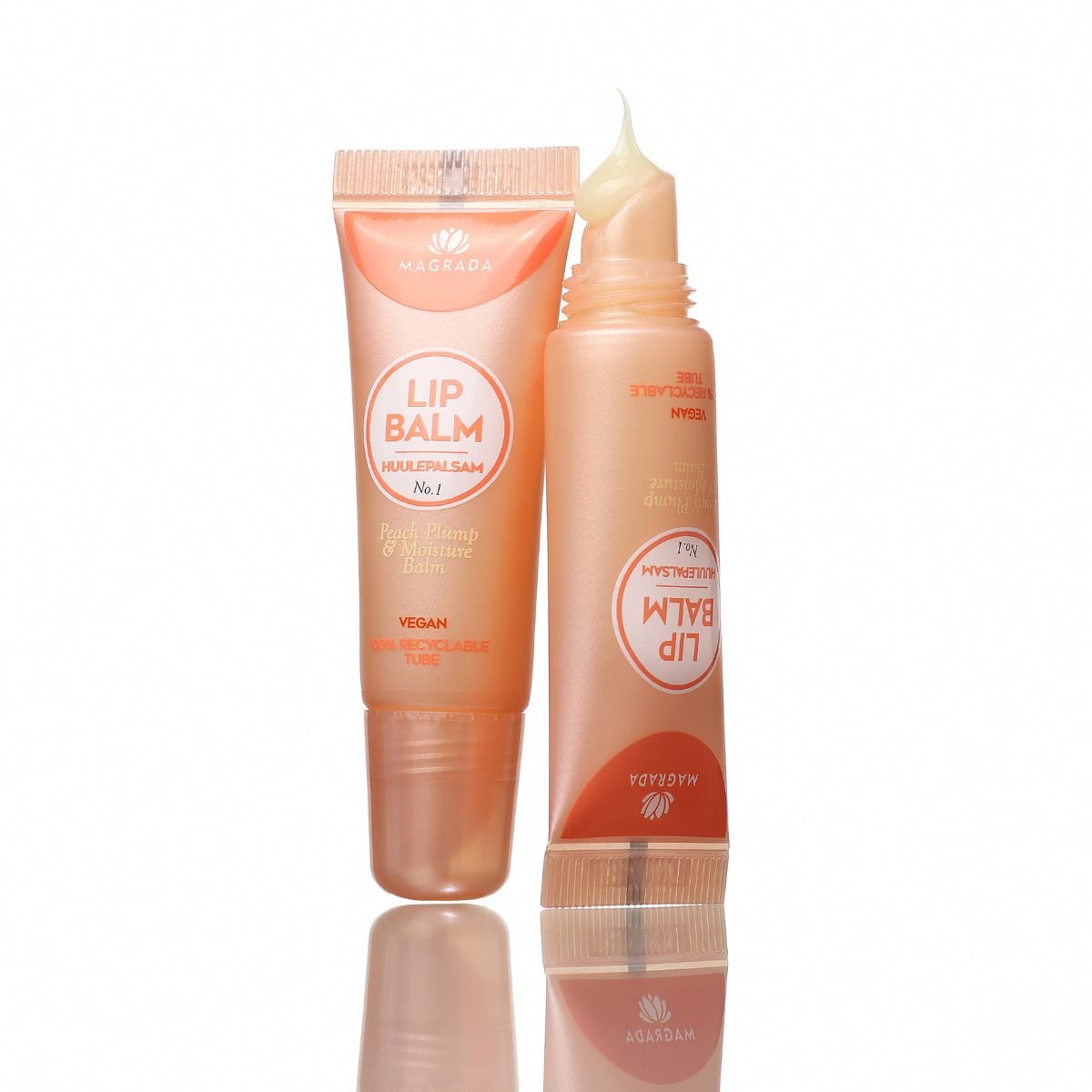 Tinted Lip Balm Peach - Jolz Eco