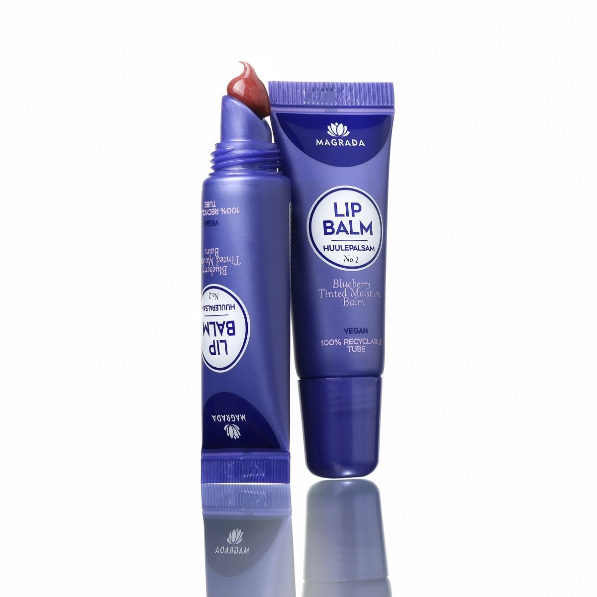 Tinted Lip Balm Blueberry - Jolz Eco
