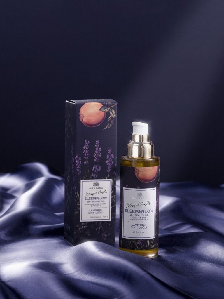 Lavender Body Oil With Vitamin E - 200 ml - Jolz Eco