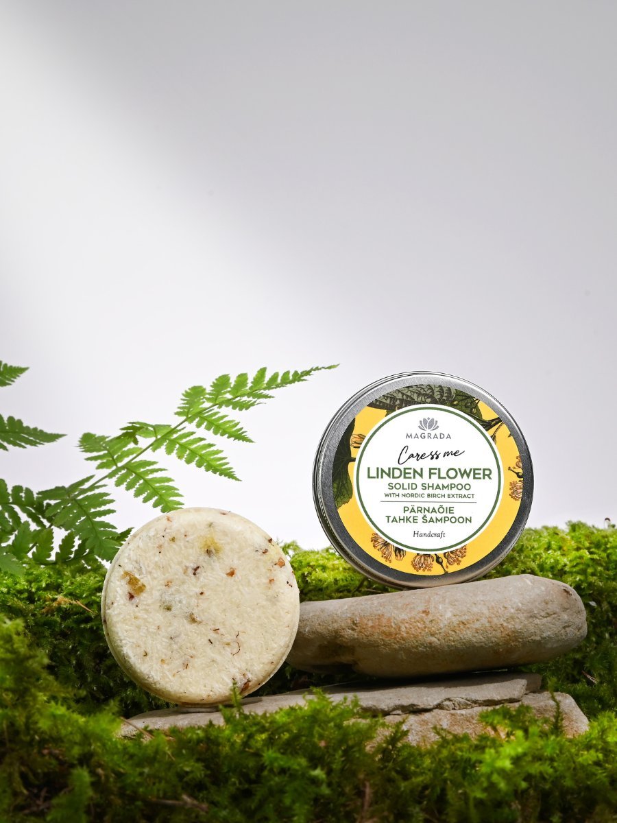 Solid Linden Flower Shampoo With Nordic Birch Extract - Jolz Eco