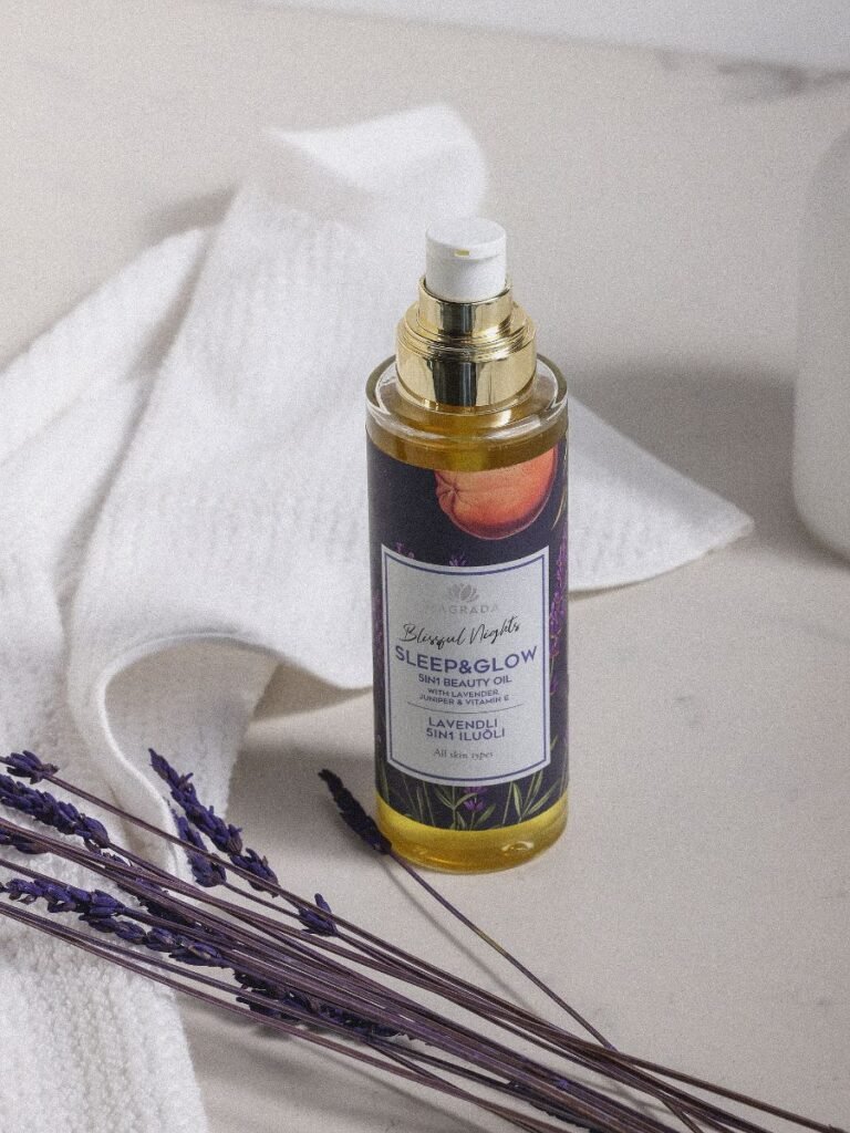 Lavender Body Oil With Vitamin E - 200 ml - Jolz Eco