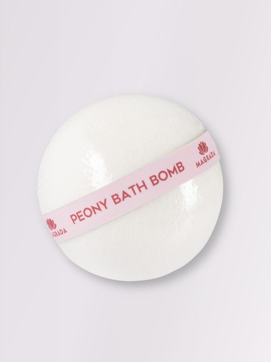 Luxurious Peony Bath Bomb With Vitamin E - Set of 4 Bombs - Jolz Eco