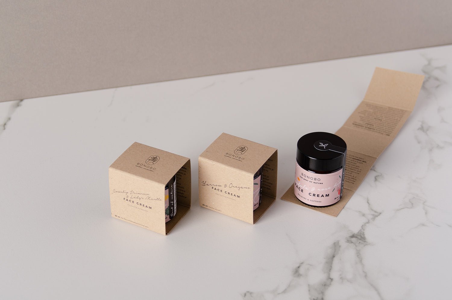 Chamomile & Lady’s Bedstraw Face Cream / Restores & Calms - Jolz Eco