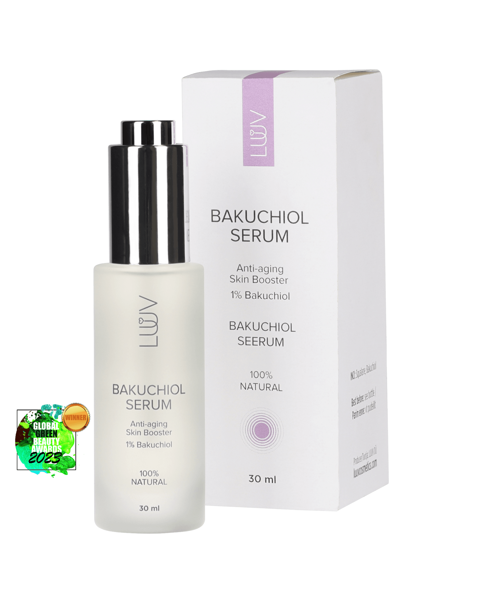 Anti - Aging Bakuchiol Serum, 30ml - Jolz Eco