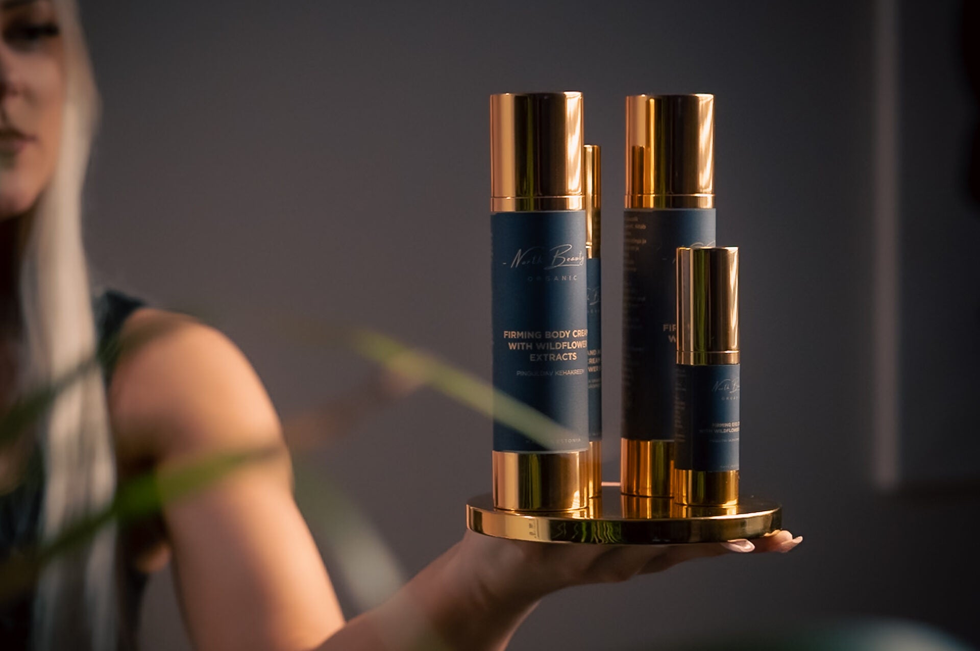 Firming Body and Face Kit with Hyaluronic Acid and Flower Extracts - Jolz Eco