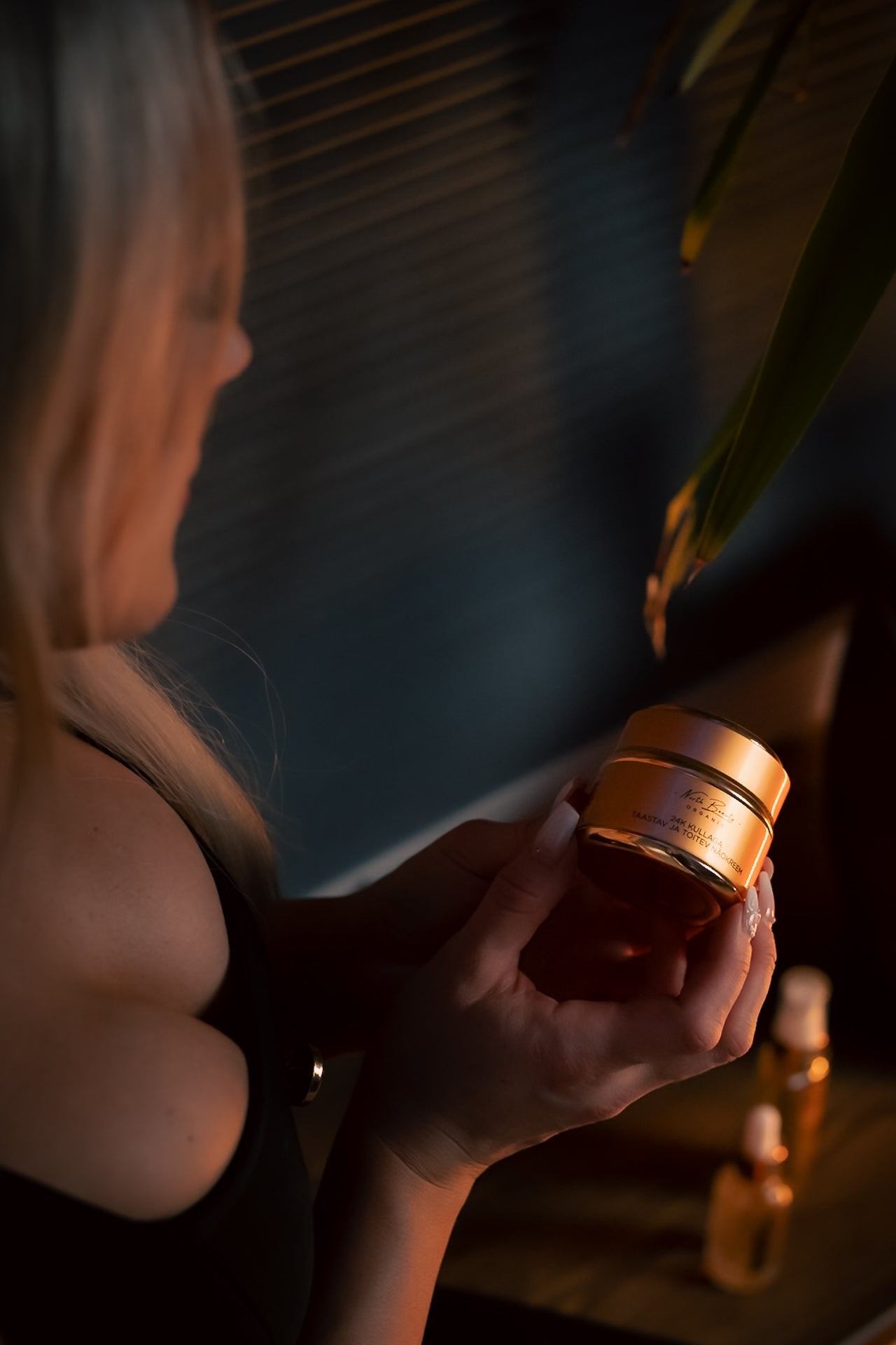 Restoring and Nourishing Face Cream with 24K Gold, 50ml - Jolz Eco
