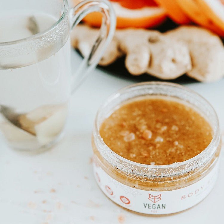 Anti - cellulite Body Scrub Ginger, 300 g - Jolz Eco