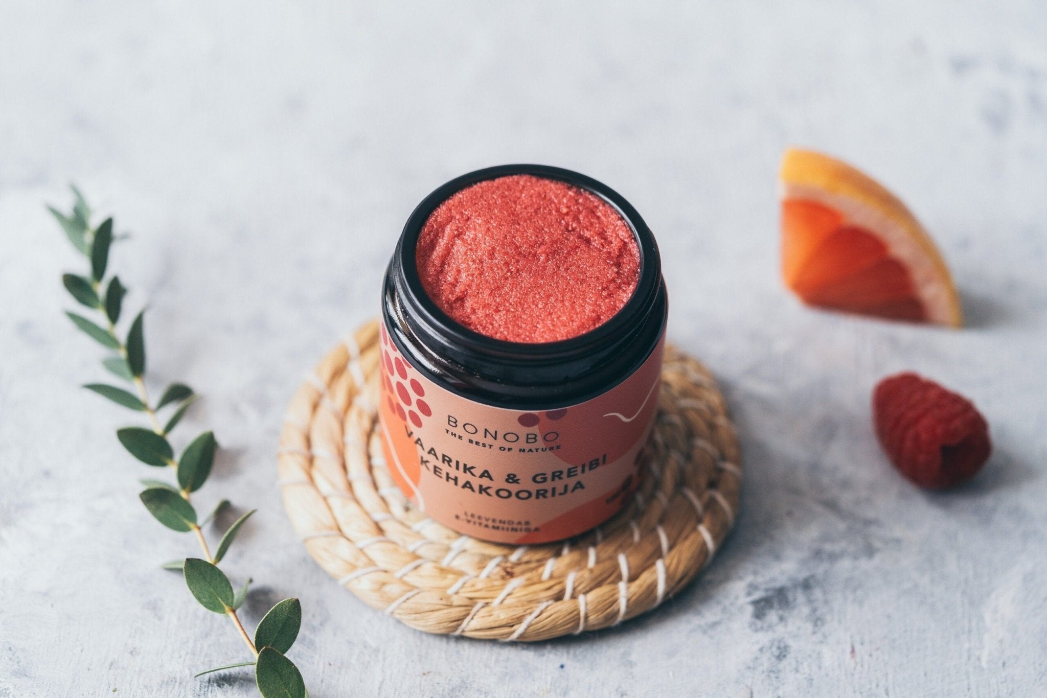 Body Scrub — Raspberry and Grapefruit - Jolz Eco