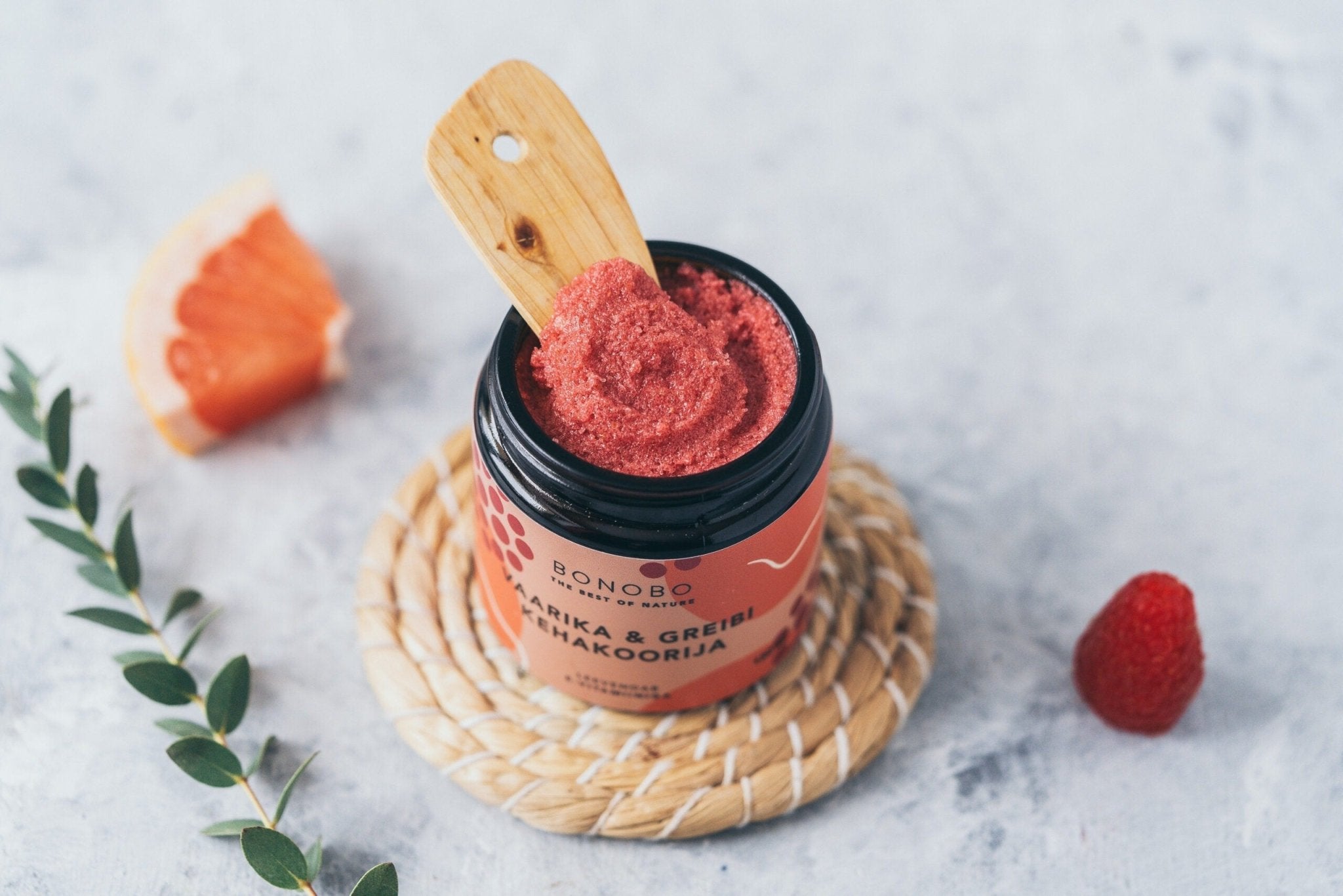 Body Scrub — Raspberry and Grapefruit - Jolz Eco