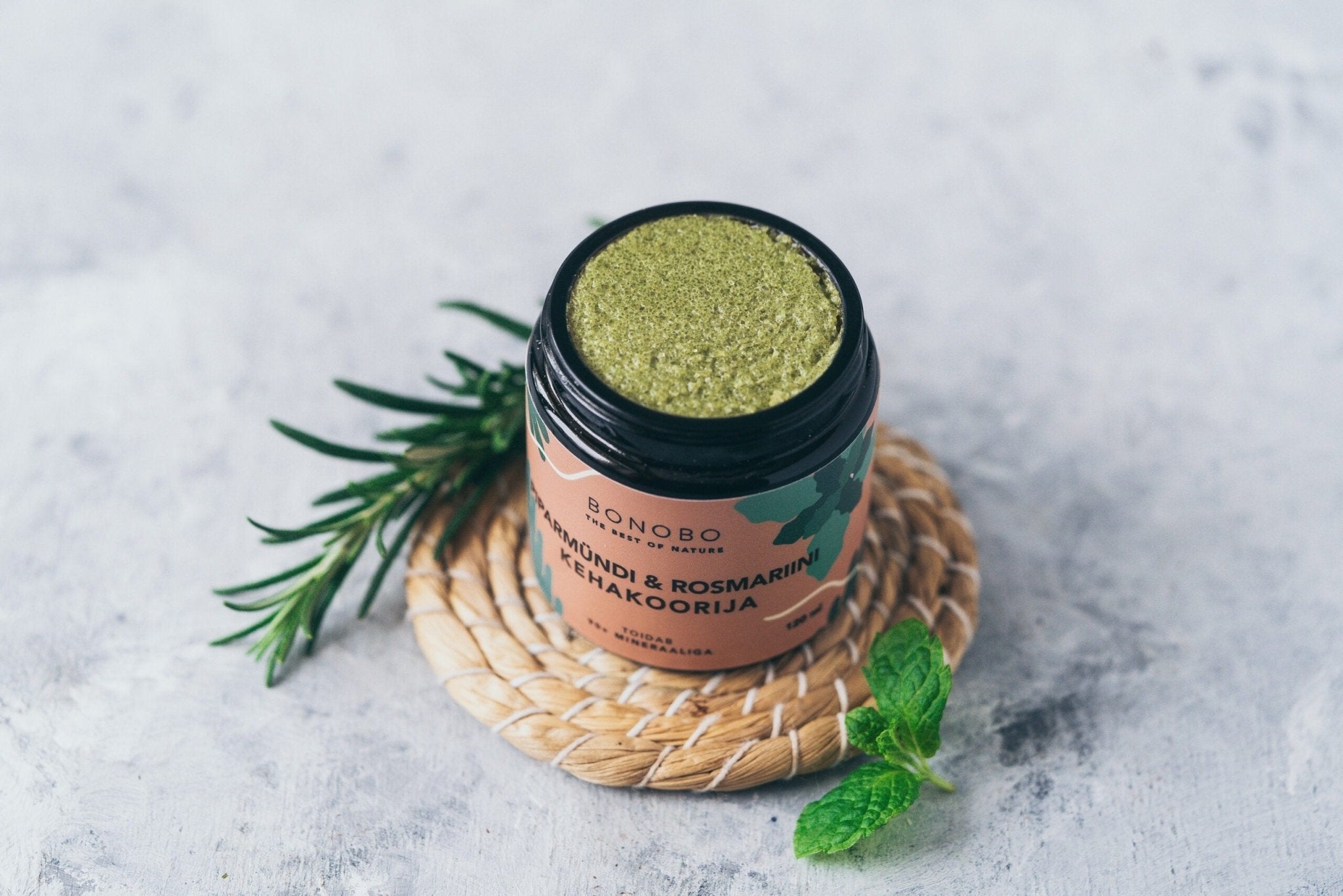 Body Scrub — Peppermint and Rosemary - Jolz Eco