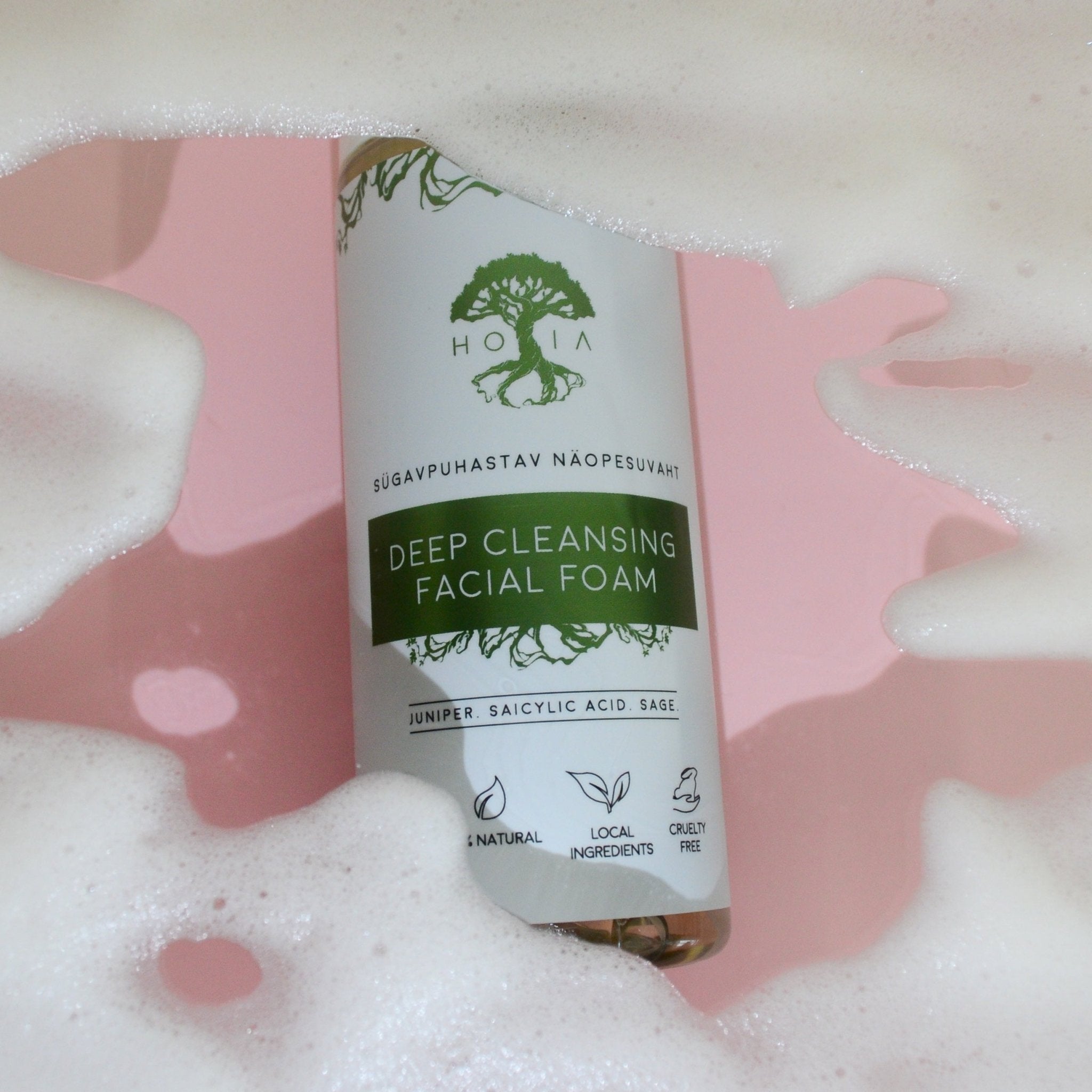 Deep Cleansing Facial Foam, 150ml - Jolz Eco