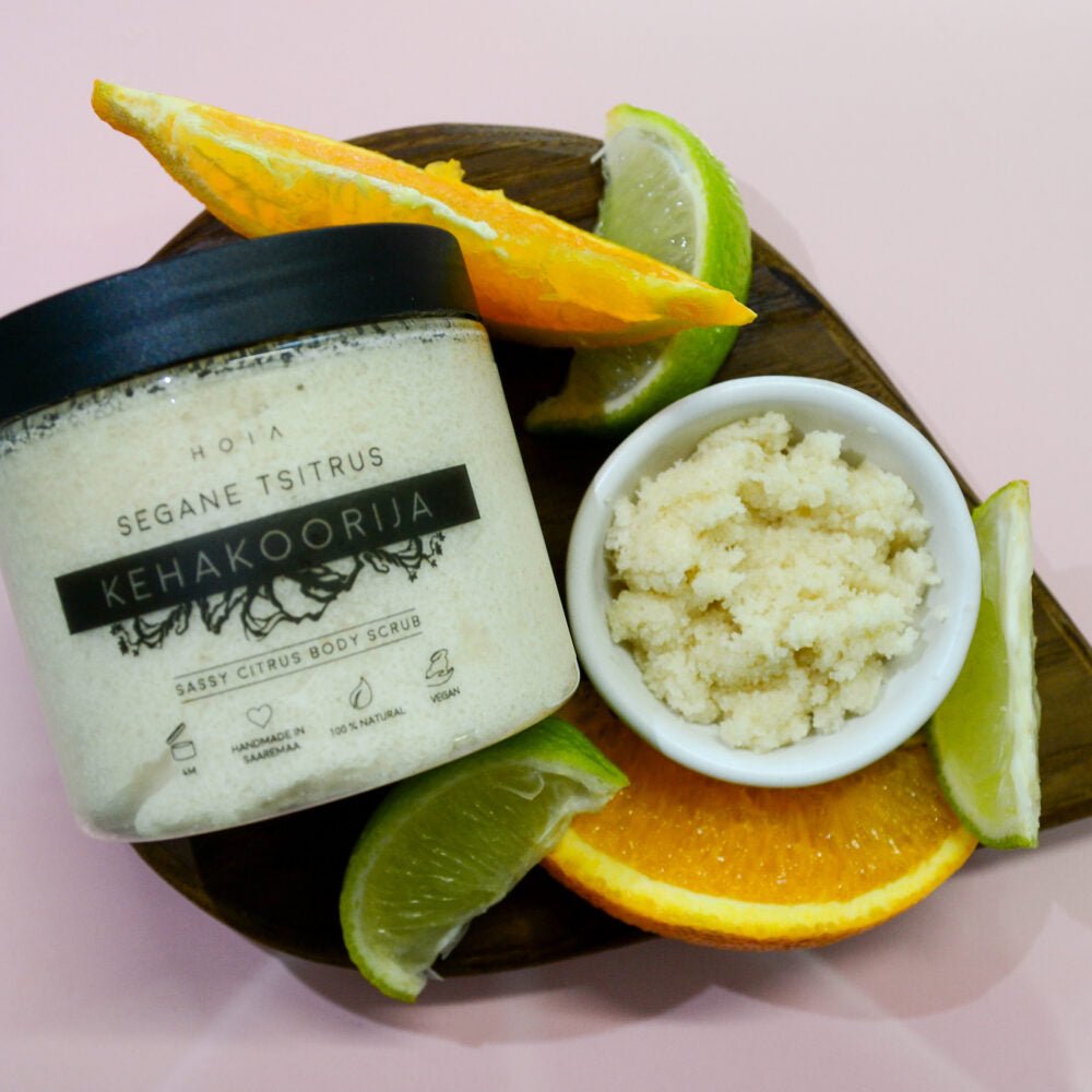Body Scrub Sassy Citrus, 200ml - Jolz Eco