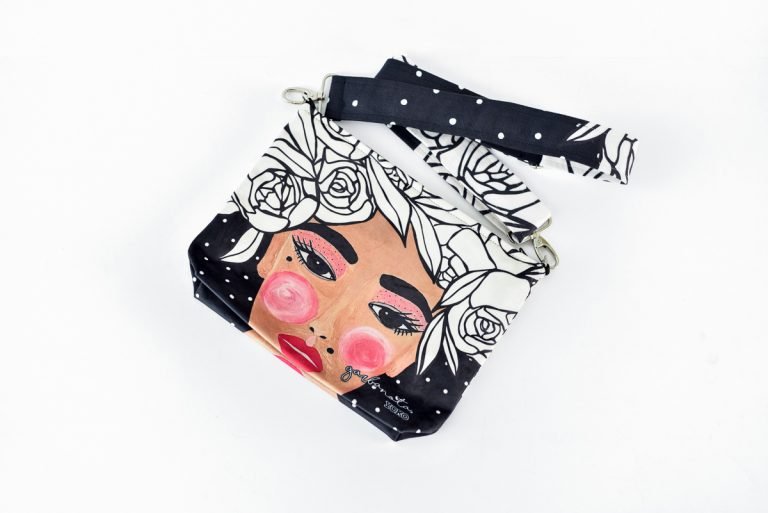 MAKEUP BAG / POUCH YOKO - BLACK - Jolz Eco