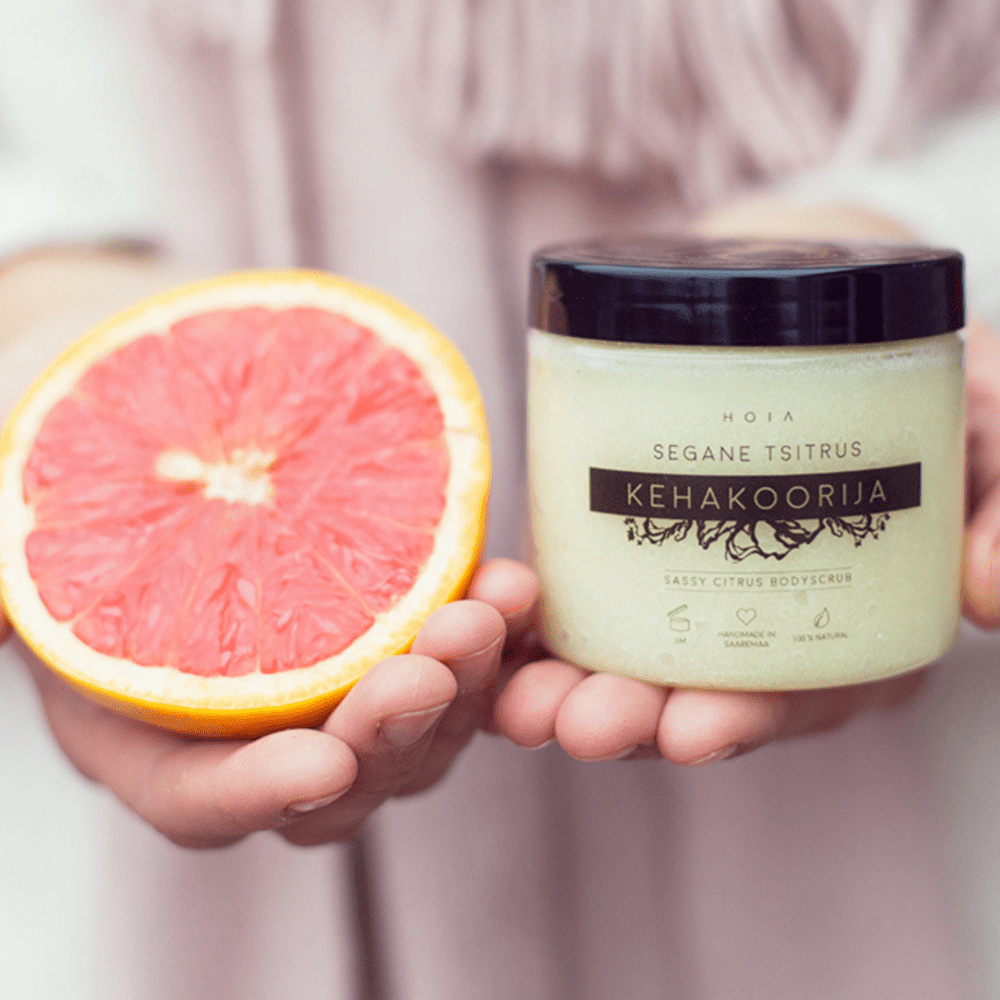 Body Scrub Sassy Citrus, 200ml - Jolz Eco