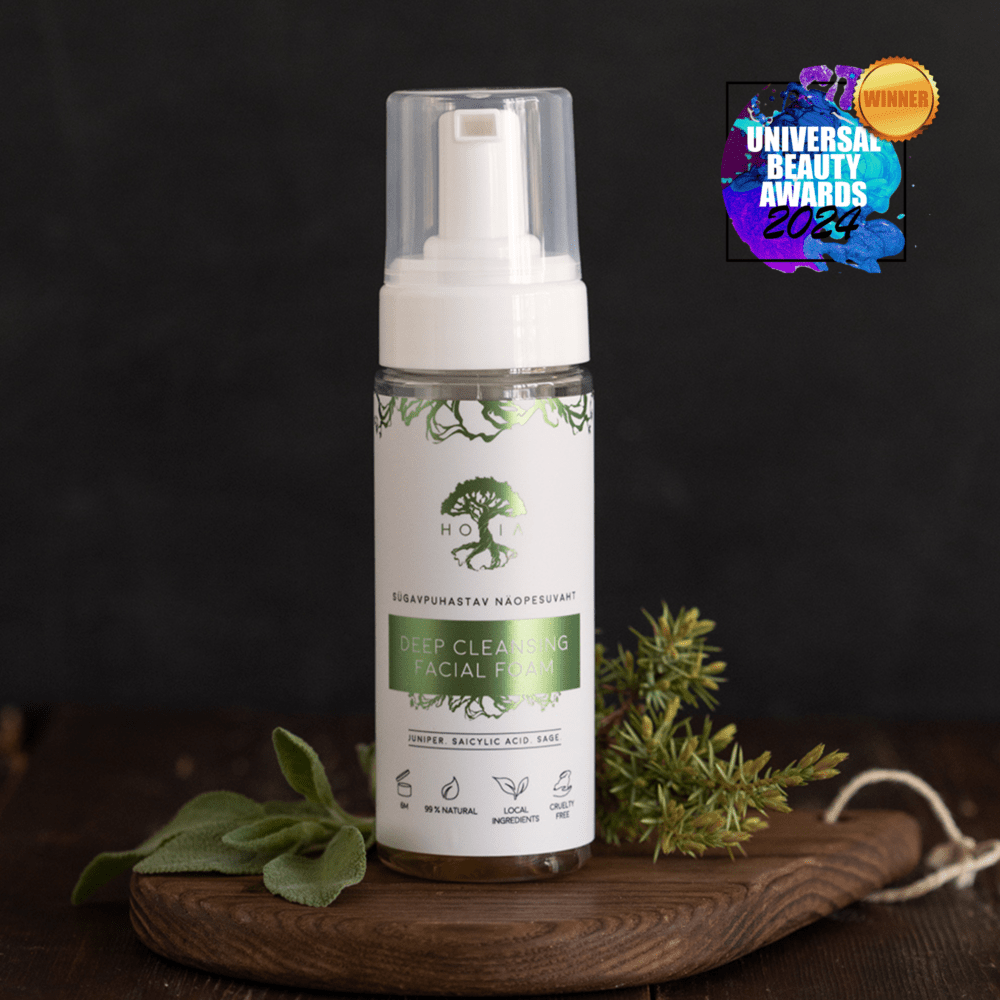Deep Cleansing Facial Foam, 150ml - Jolz Eco
