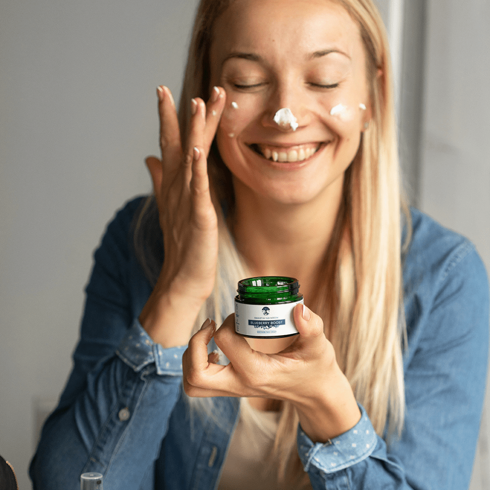 Soothing Face Cream Blueberry Boost, 30ml - Jolz Eco