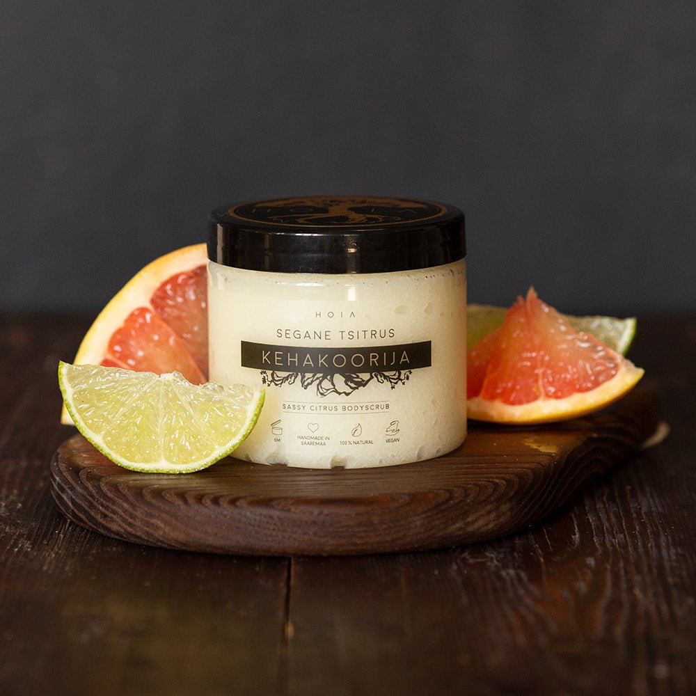 Body Scrub Sassy Citrus, 200ml - Jolz Eco