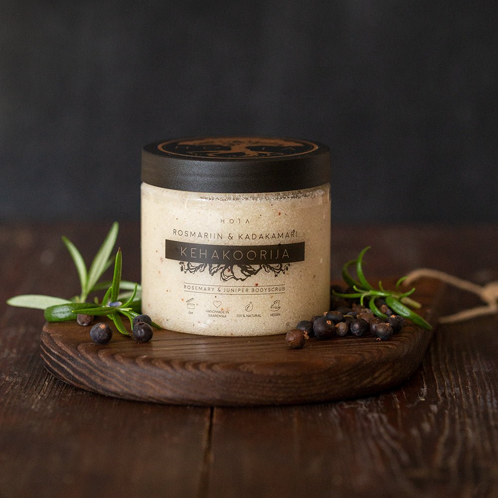 Body Scrub Rosmary & Juniper, 200ml - Jolz Eco