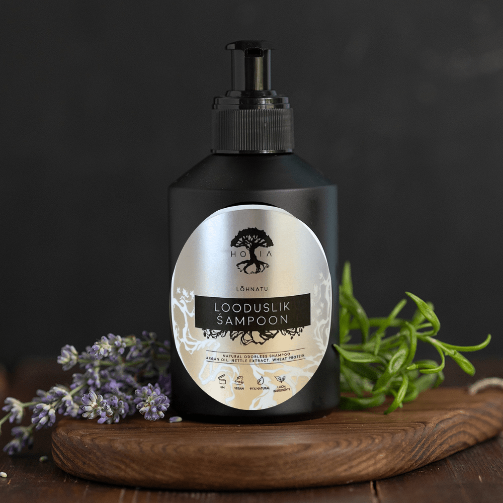 Natural Odorless Shampoo, 200ml - Jolz Eco