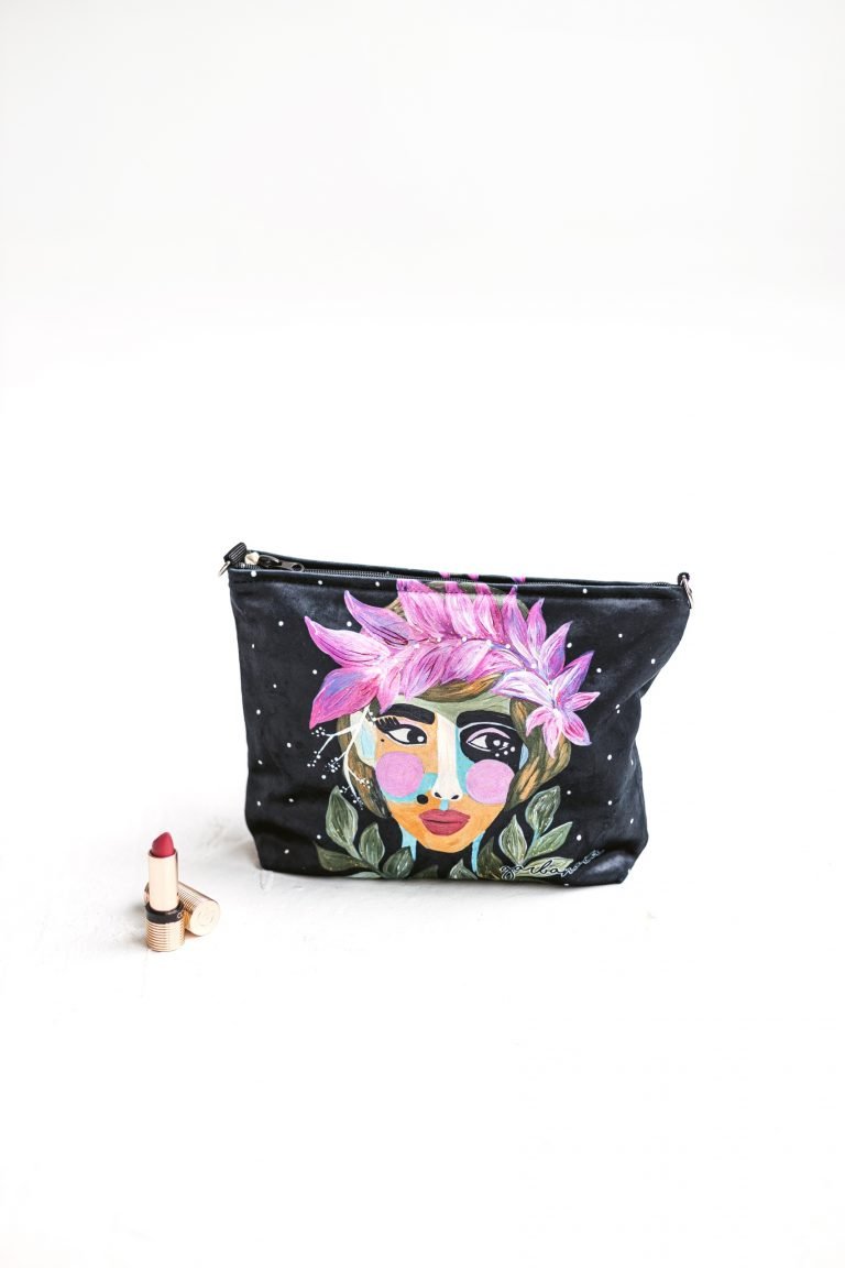 MAKEUP BAG / POUCH FOREST BERRY - Jolz Eco