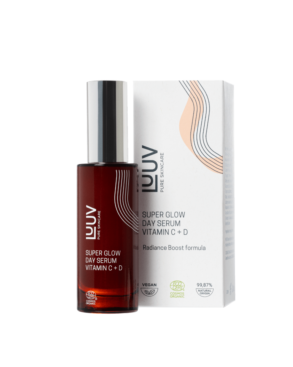 Super Glow Day serum vitamin C + D COSMOS, 30ml - Jolz Eco