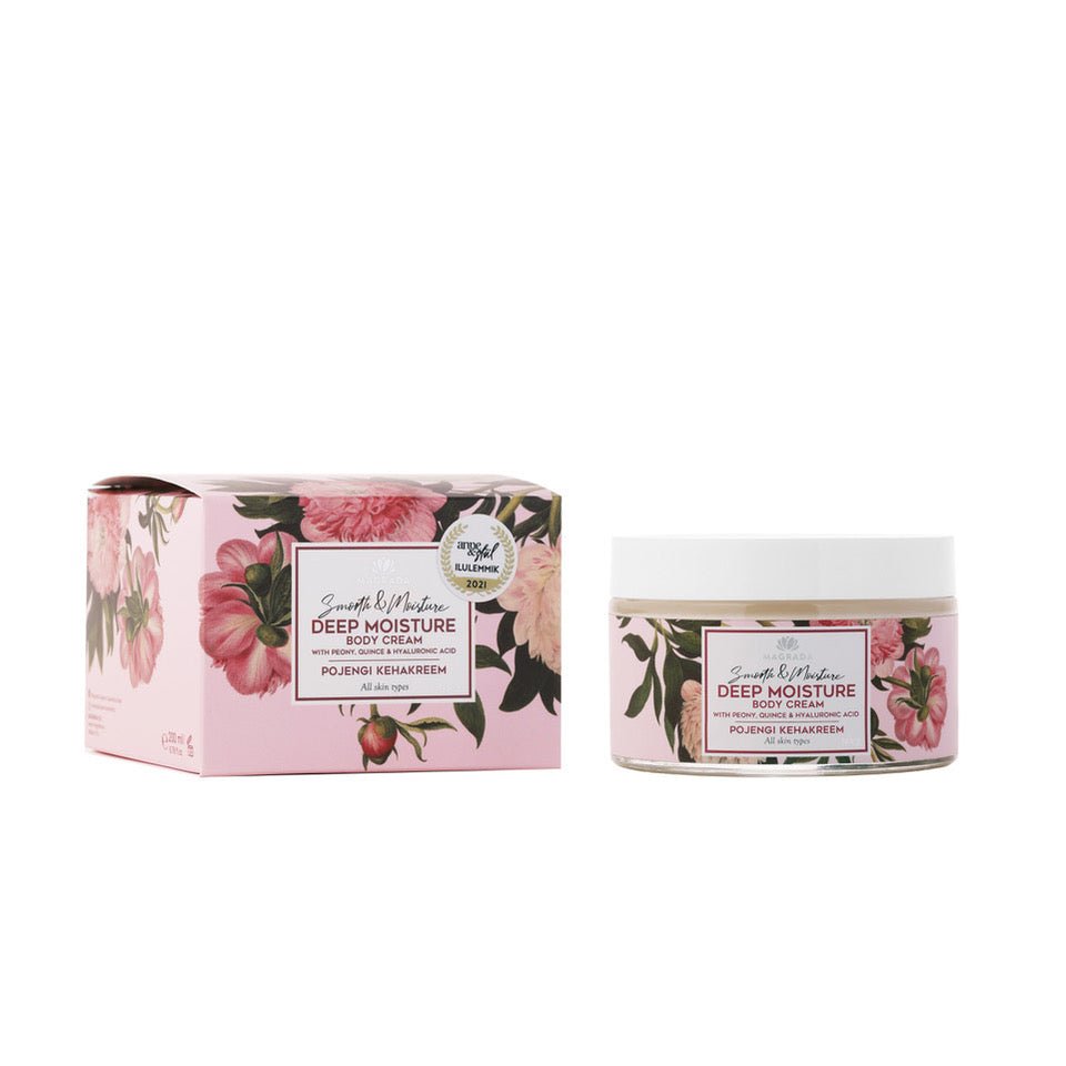 Peony Body Cream With Quince Extract - 200 ml - Jolz Eco