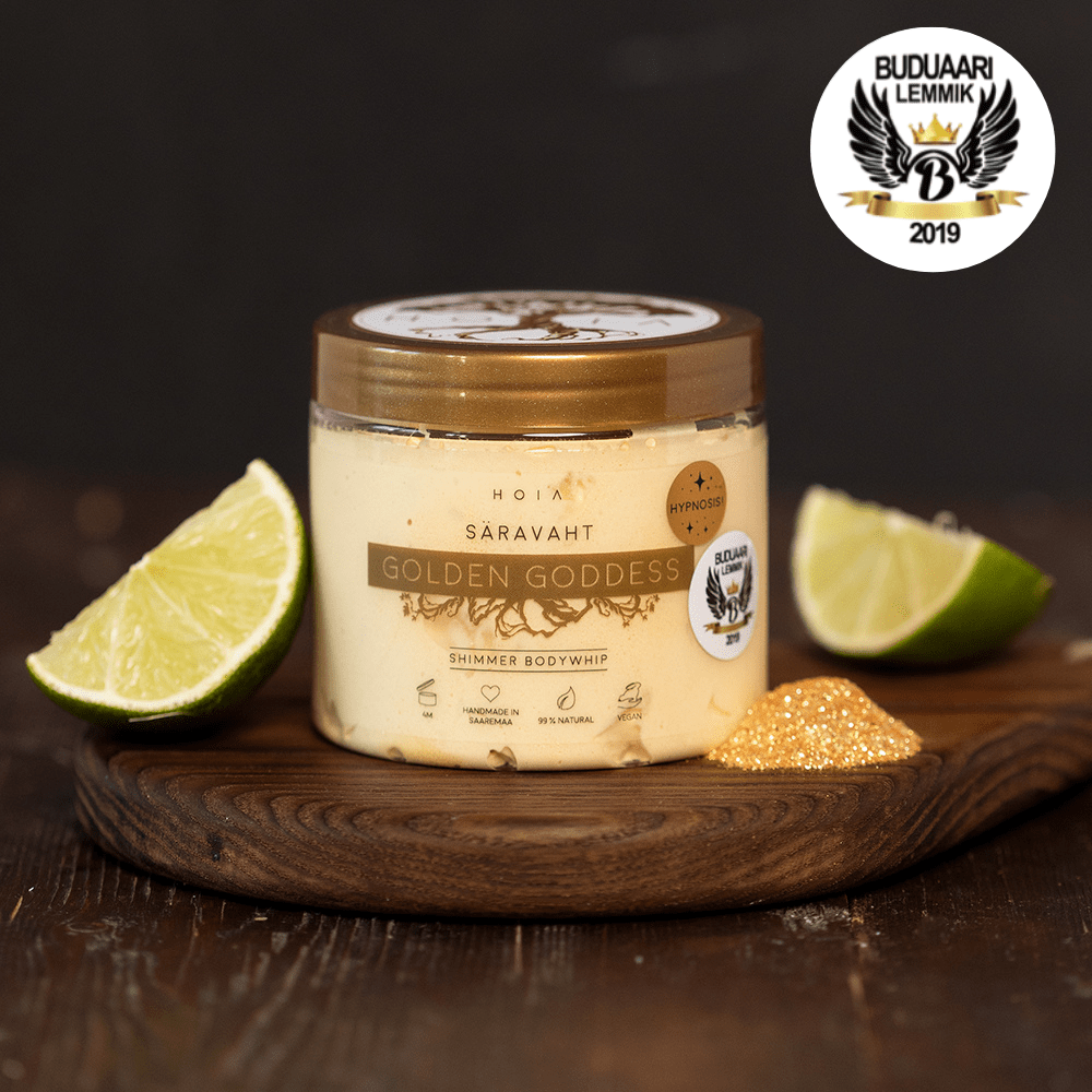 Shimmer Bodywhip Golden Goddess - Jolz Eco