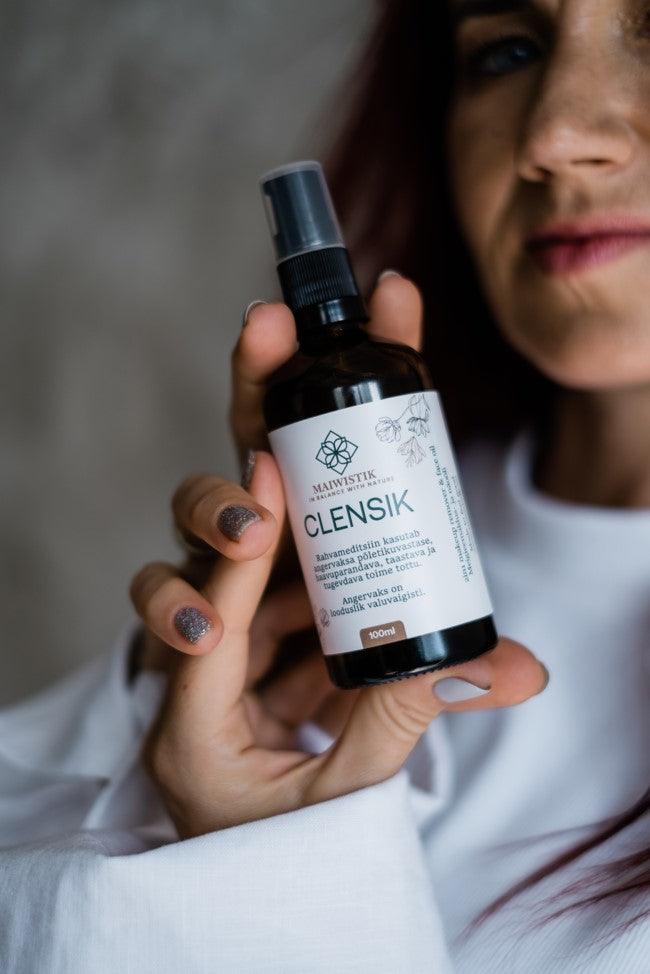 CLENSIK Make - up Removal Oil with Local Herbs 100ml - Jolz Eco
