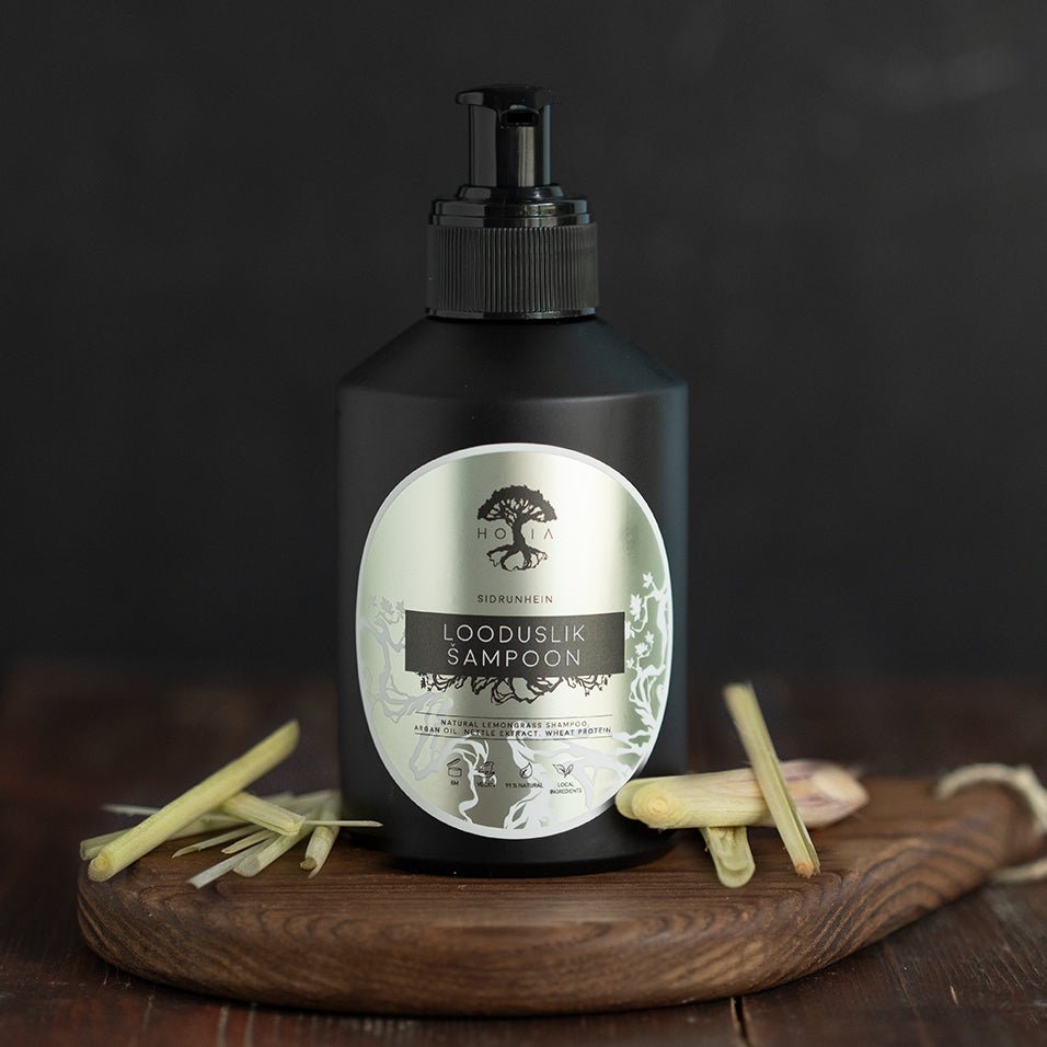Organic Shampoo Lemongrass, 200ml - Jolz Eco