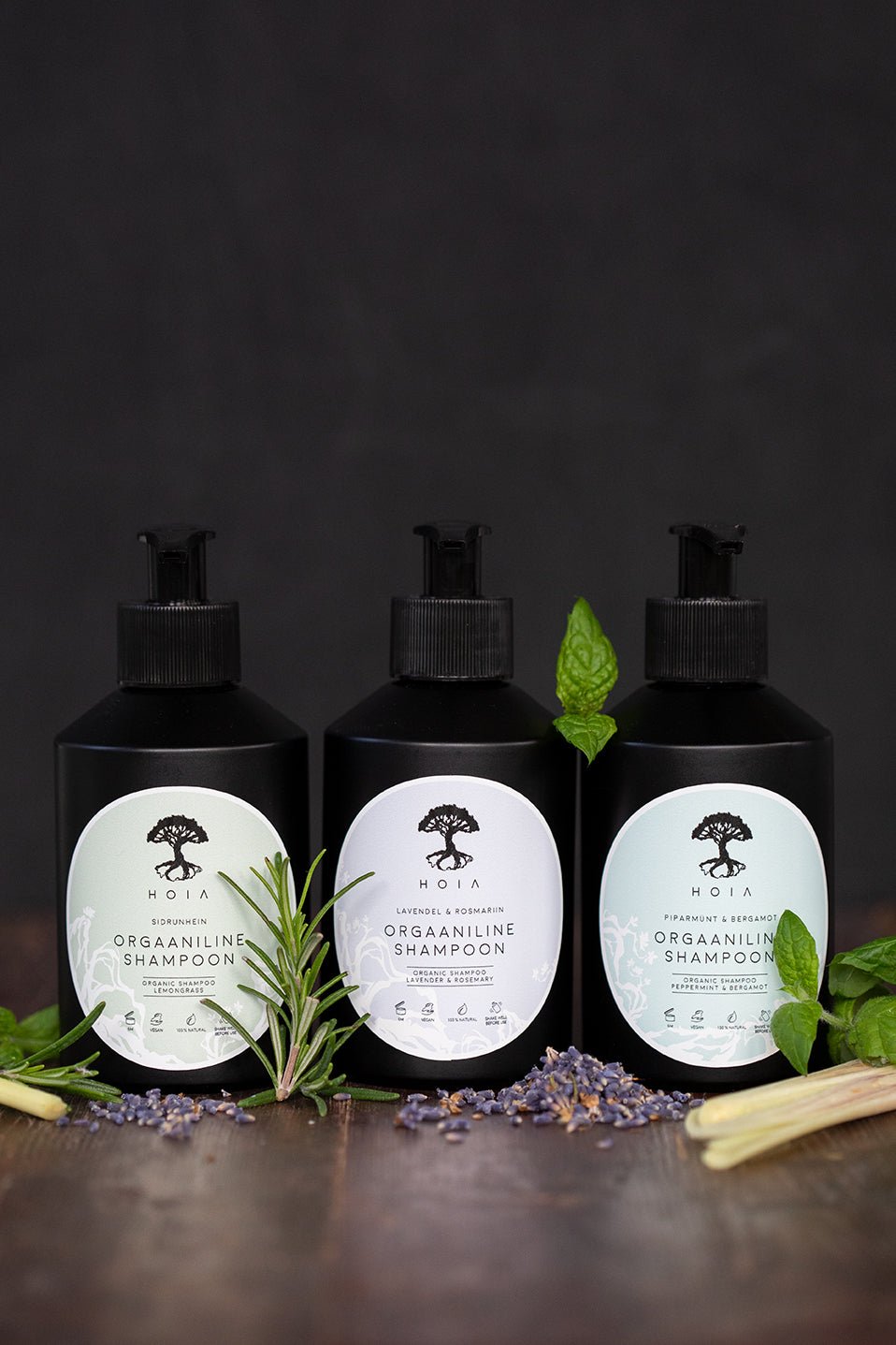 Organic Shampoo Peppermint & Bergamot, 200ml - Jolz Eco