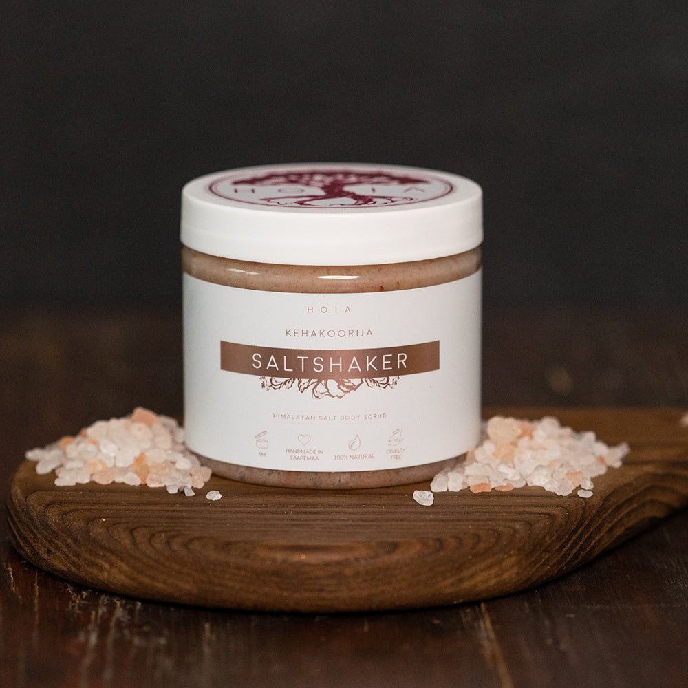 Body Scrub Saltshaker, 200ml - Jolz Eco
