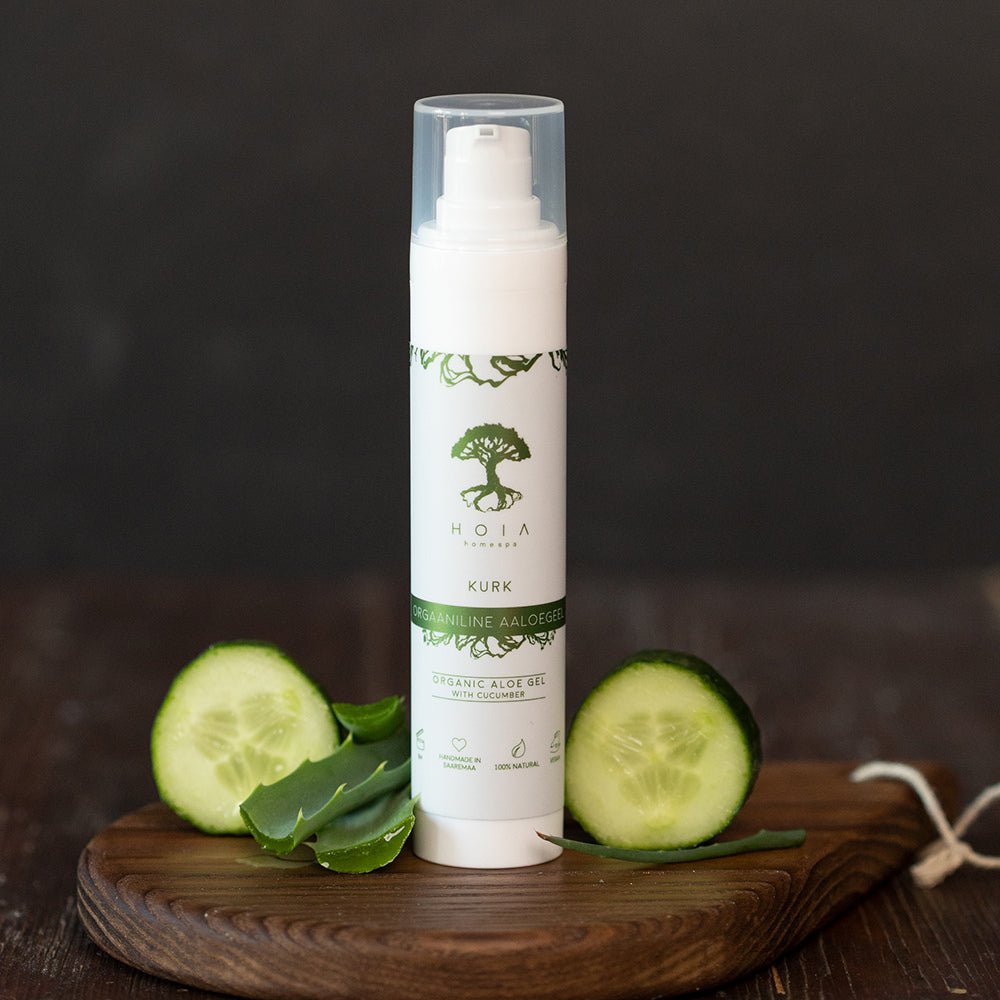 Organic Aloe Gel with Cucumber - Jolz Eco