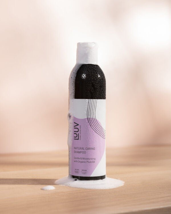 Natural Nourishing Shampoo with Plum Oil, 250 ml - Jolz Eco