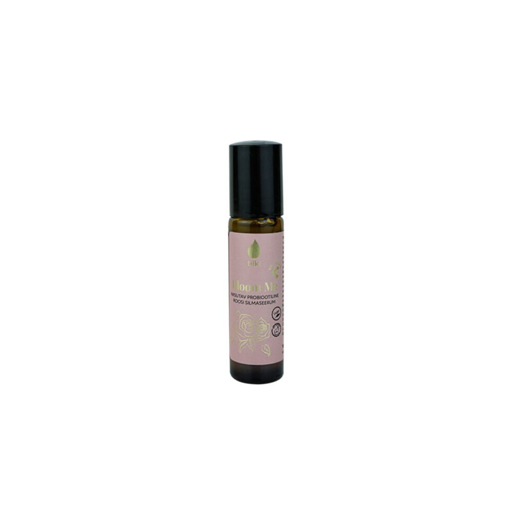 Bloom Me Moisturising Probiotic Rose Eye Serum with Hyaluronic Acid and Provitamin B5, 10ml - Jolz Eco