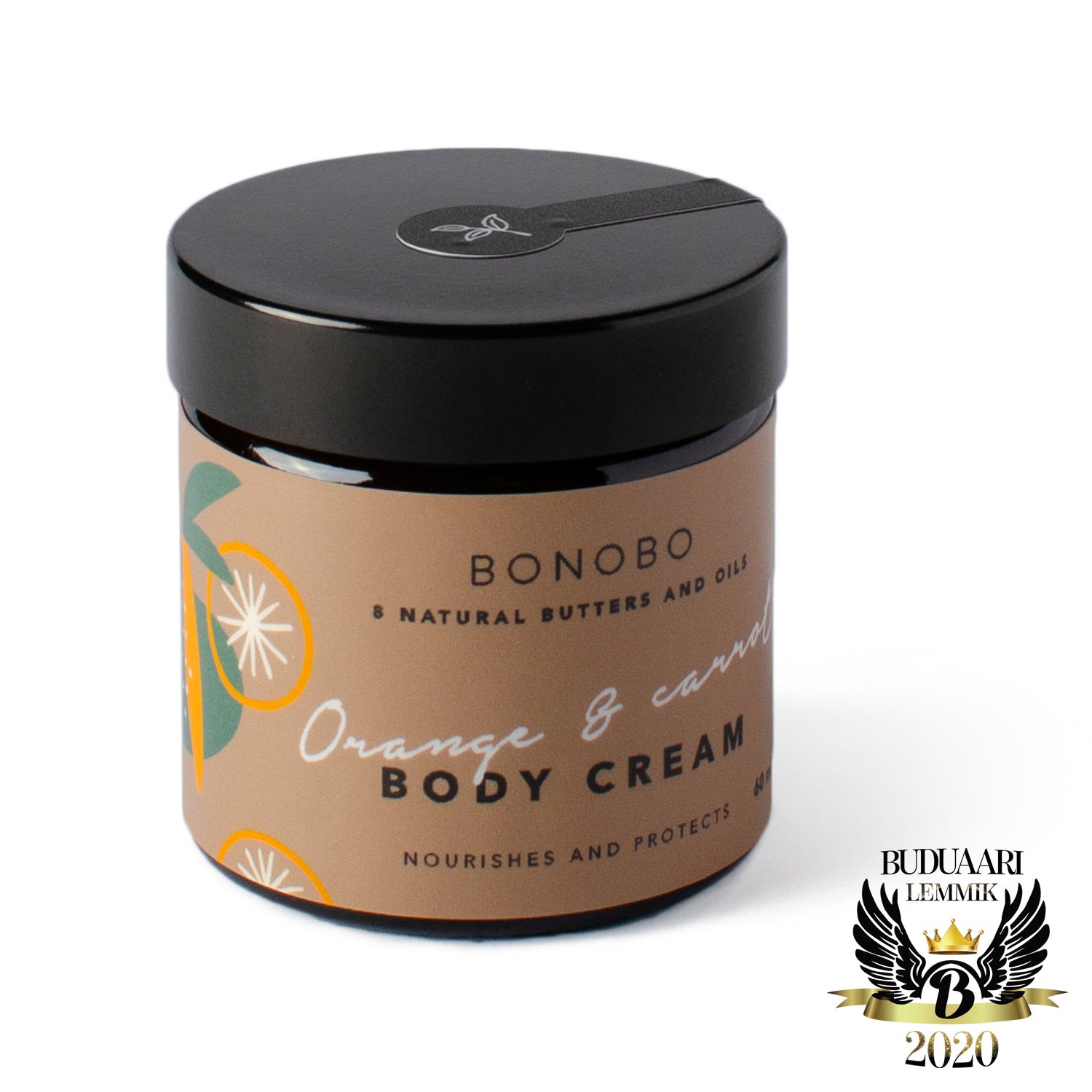 Orange & Carrot Body Cream / Nourishes & Protects - Jolz Eco
