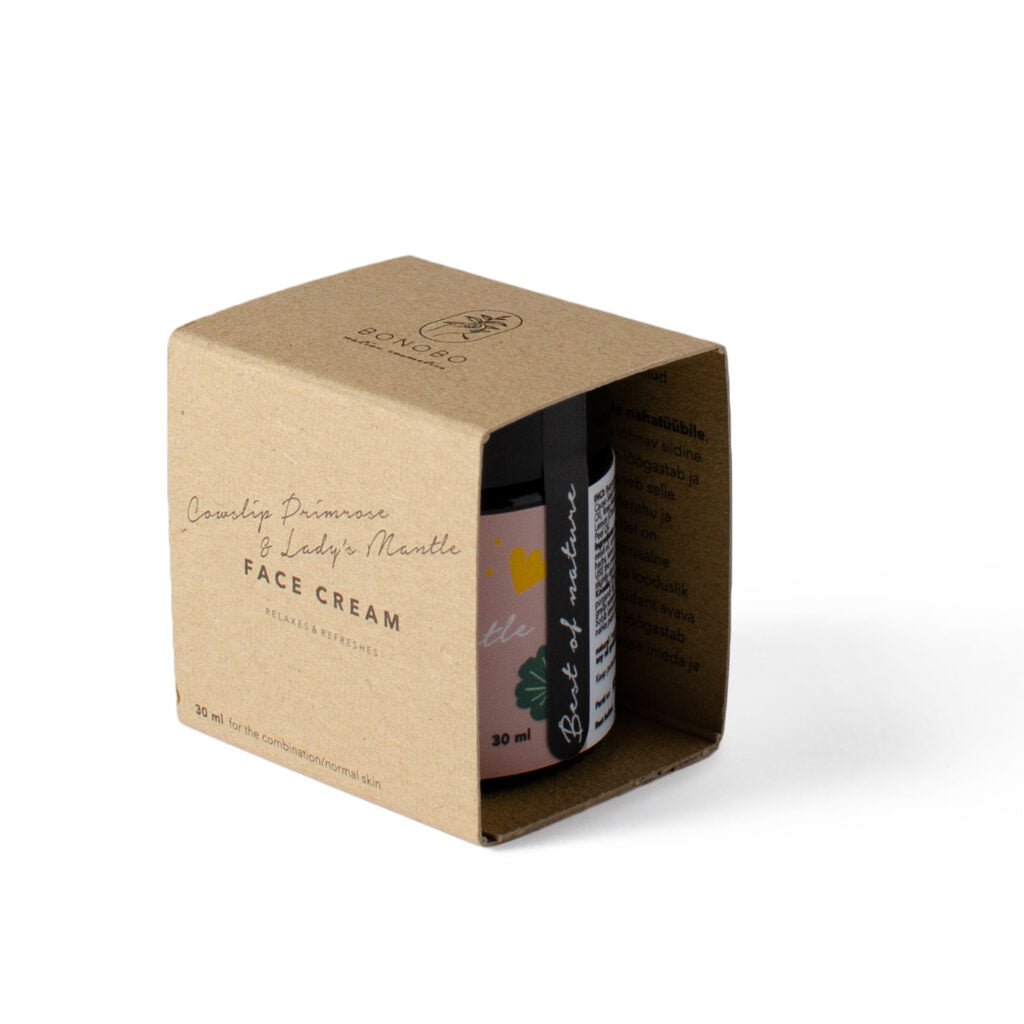 Cowslip Primrose & Lady’s Mantle Face Cream / Relaxes & Refreshes - Jolz Eco