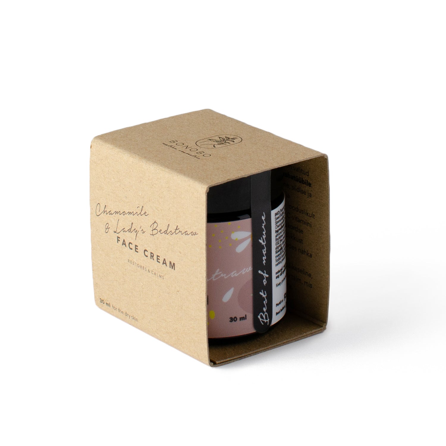 Chamomile & Lady’s Bedstraw Face Cream / Restores & Calms - Jolz Eco